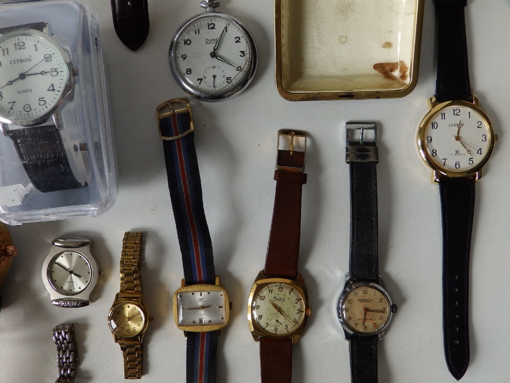 A large collection of modern wrist watches and others. - Image 4 of 5