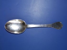 A silver trefid spoon, c.1700 by John Avery, struck with the date letter 'A' three times and the