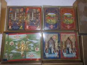 Three sealed packs of De La Rue commemorative playing cards - 1963 Royal Wedding, Magna Carta &