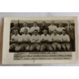 1948/49 MIDDLESBROUGH TEAM GROUP ALBERT WILKES PHOTOGRAPH