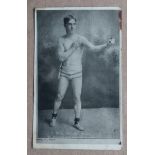 BOXING - NEIL REGAN FROM TIPTON ORIGINAL PRE 1ST WW PHOTOGRAPH