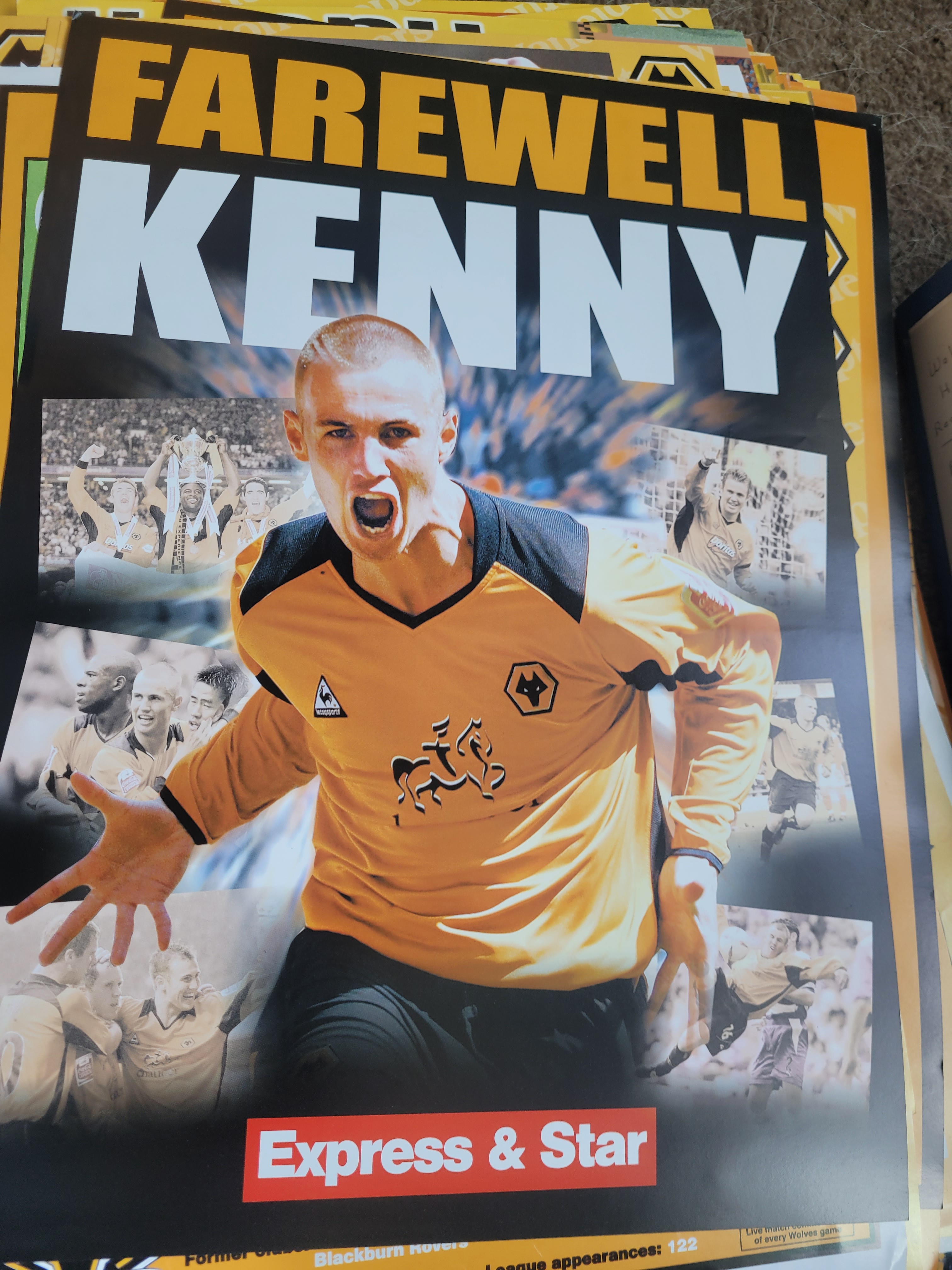 WOLVERHAMPTON WANDERERS COLLECTION OF POSTERS X 400+ - Image 21 of 35