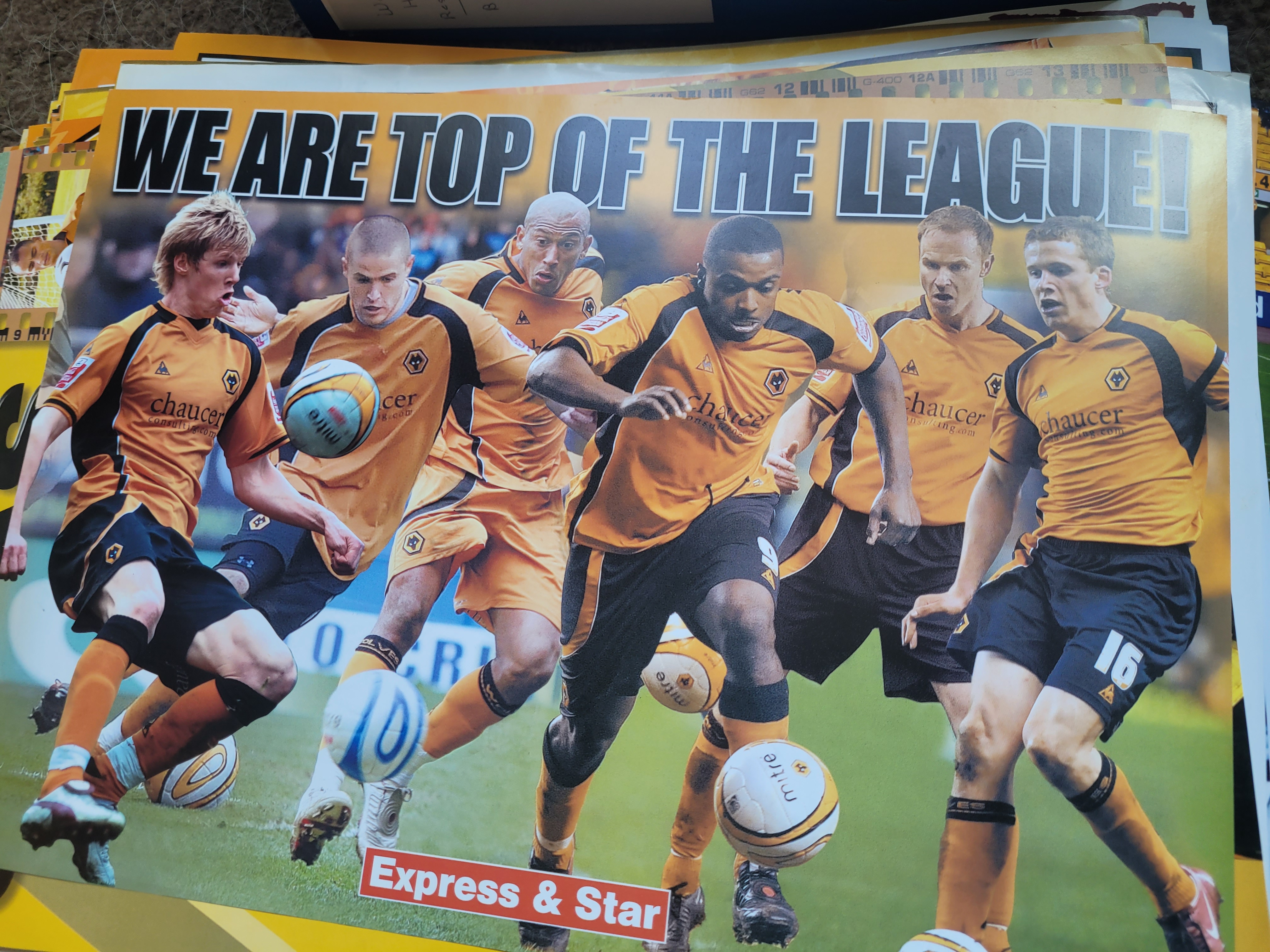 WOLVERHAMPTON WANDERERS COLLECTION OF POSTERS X 400+ - Image 18 of 35
