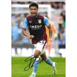 ASTON VILLA - BOUBACAR KAMARA AUTOGRAPHED PHOTO