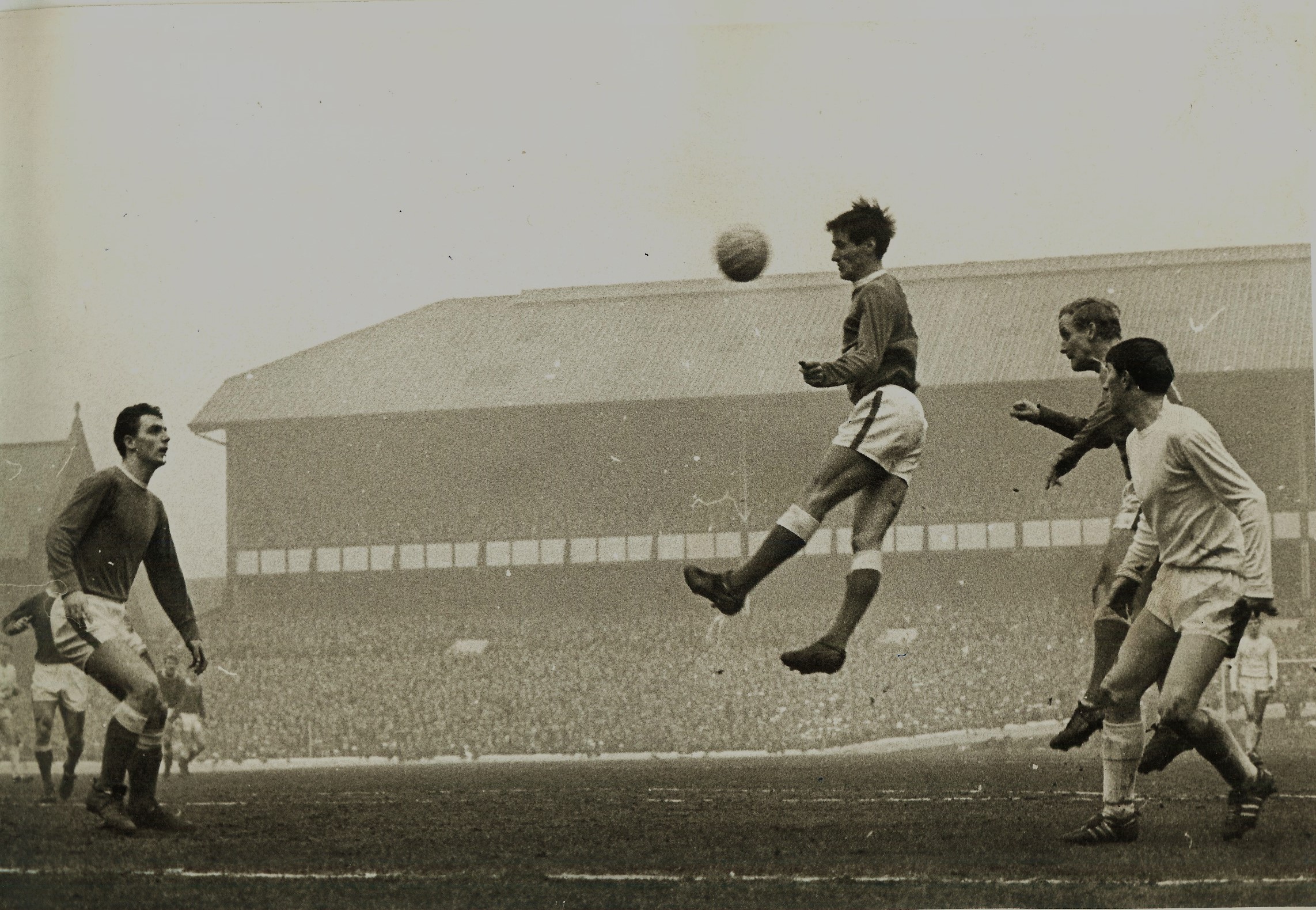 1965/66 F.A. CUP EVERTON V SUNDERLAND ORIGINAL PRESS PHOTO.