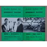 SPEEDWAY - BRAFIELD V WOLVERHAMPTON 'B' AND CRADLEY HEATH 'B'