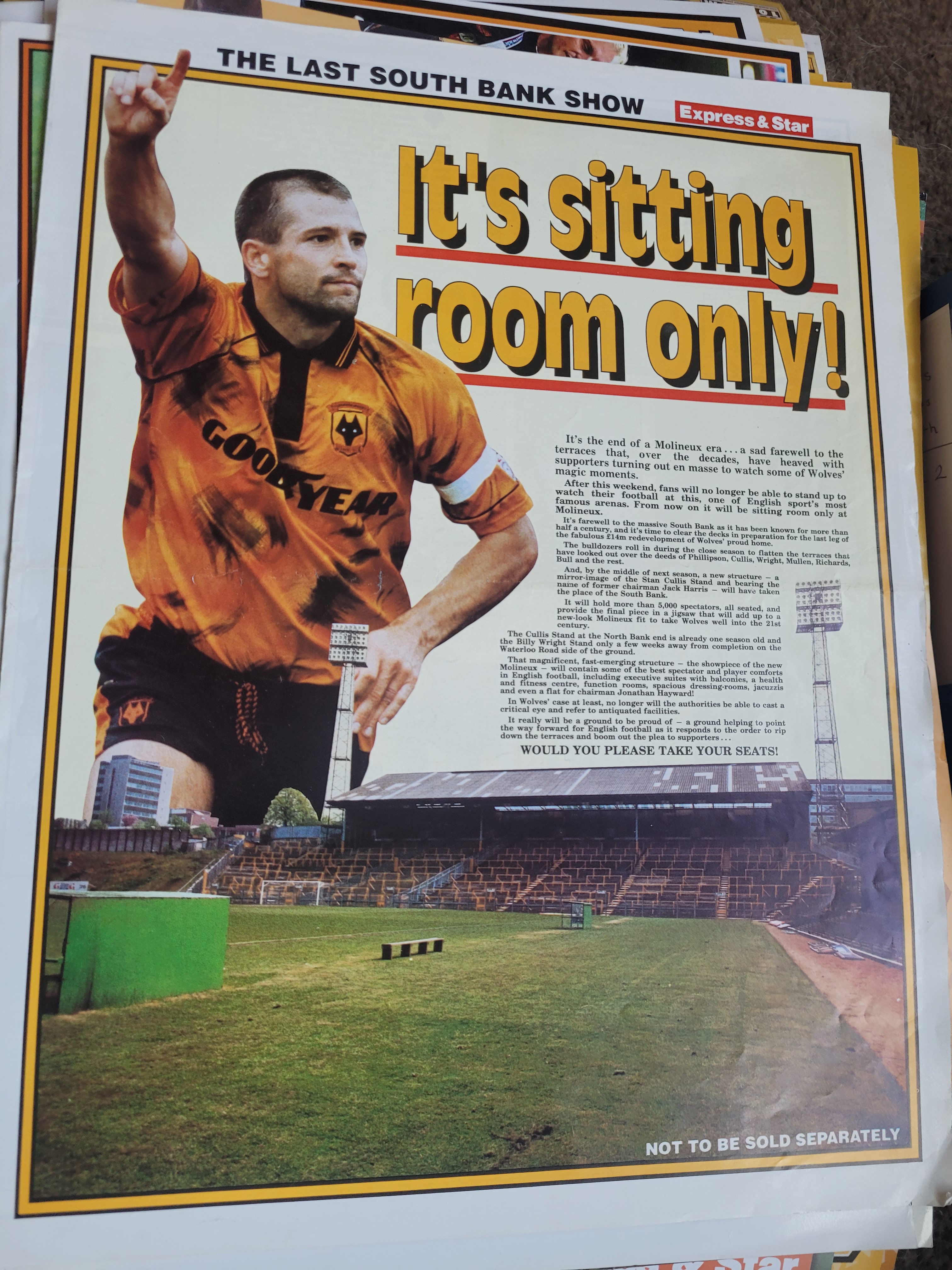 WOLVERHAMPTON WANDERERS COLLECTION OF POSTERS X 400+ - Image 35 of 35