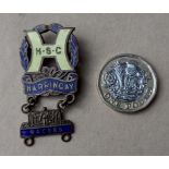 SPEEDWAY - HARRINGAY VINTAGE BADGE