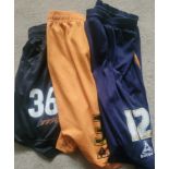 WOLVERHAMPTON WANDERERS PLAYER ISSUED / WORN SHORTS X 3