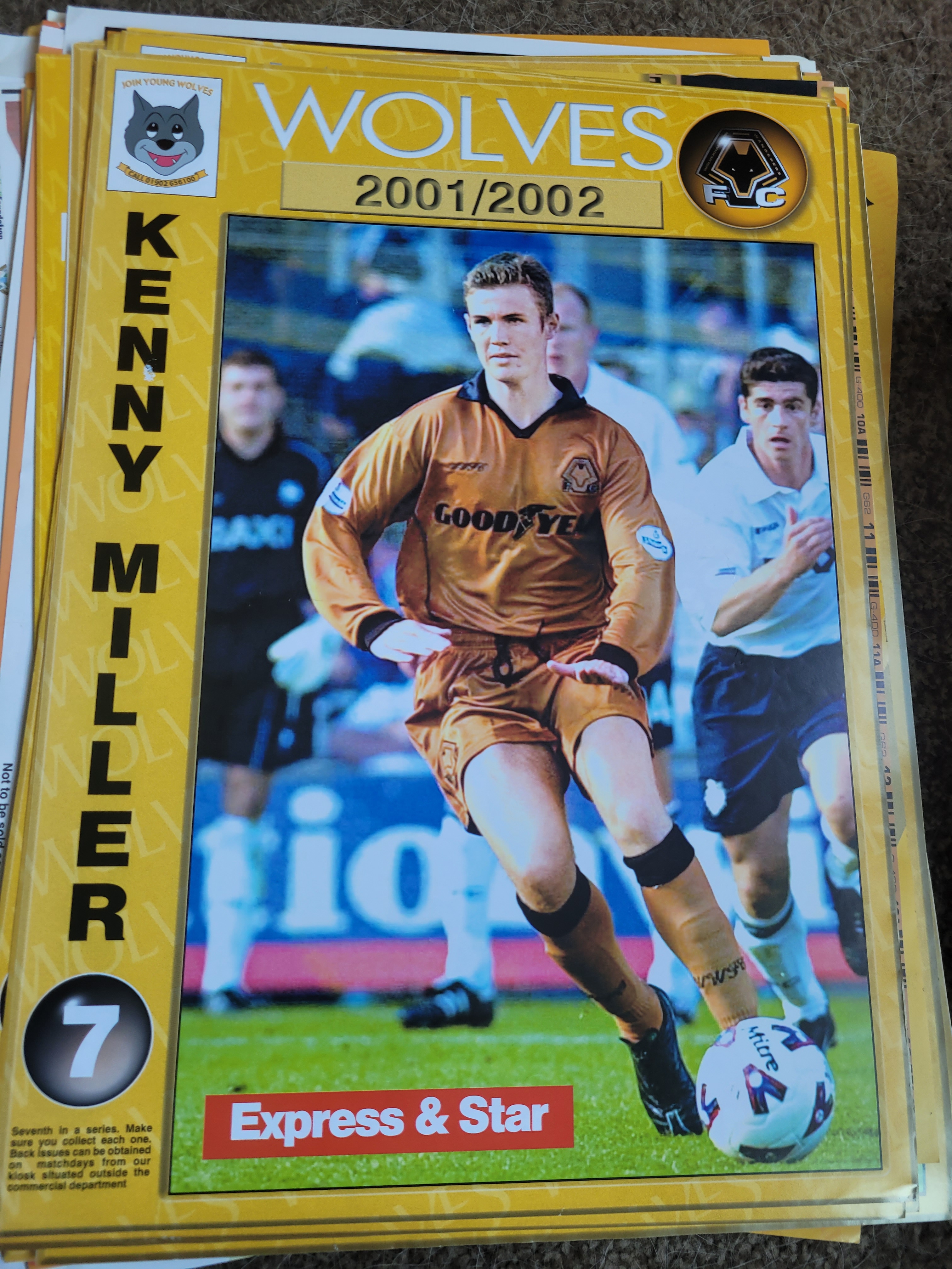 WOLVERHAMPTON WANDERERS COLLECTION OF POSTERS X 400+