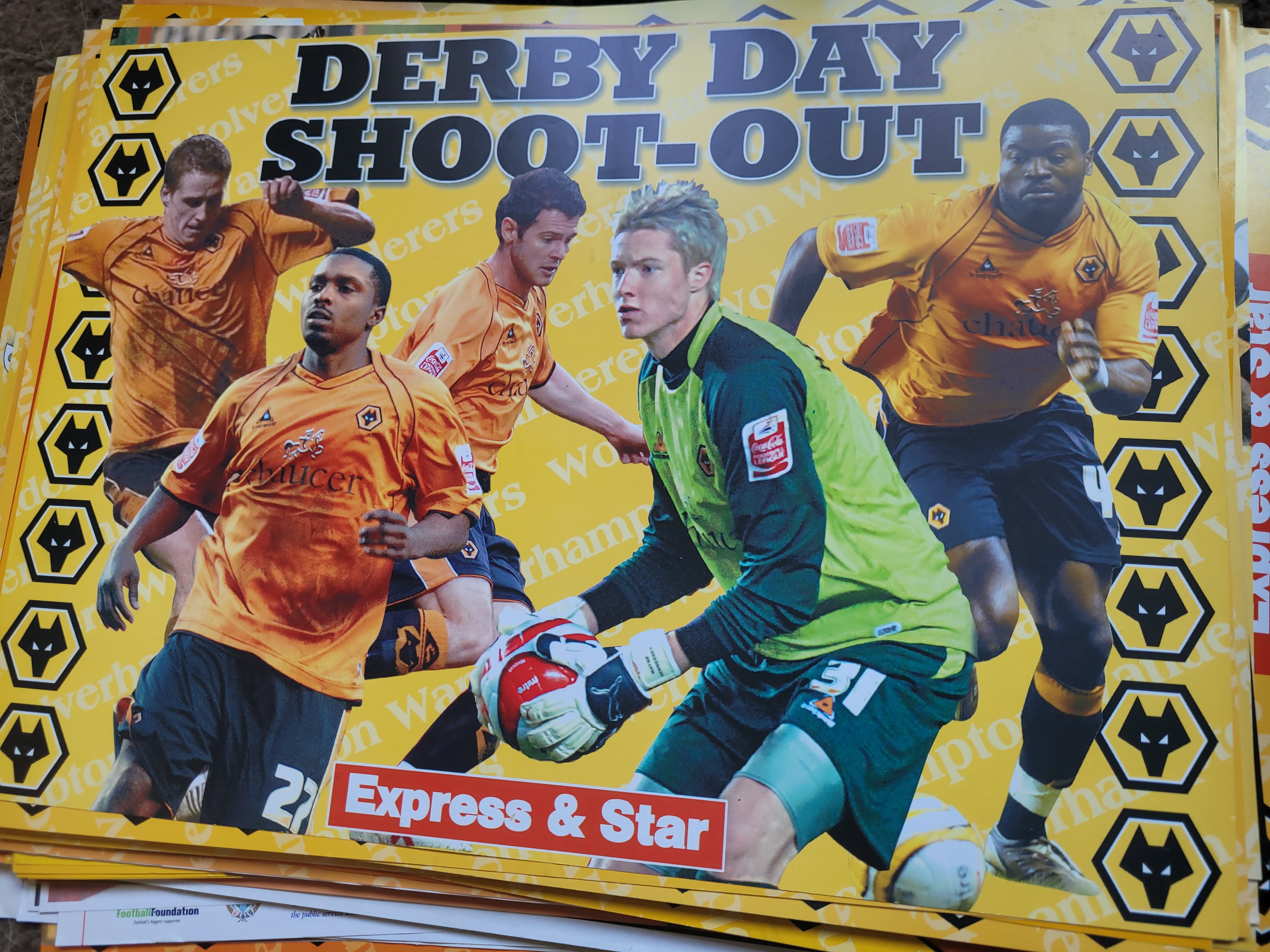 WOLVERHAMPTON WANDERERS COLLECTION OF POSTERS X 400+ - Image 6 of 35