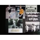 WOLVES & ENGLAND 1966 WORLD CUP SQUAD RON FLOWERS AUTOGRAPH & PHOTO'S