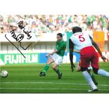 IRELAND - MATT HOLLAND AUTOGRAPHED PHOTO