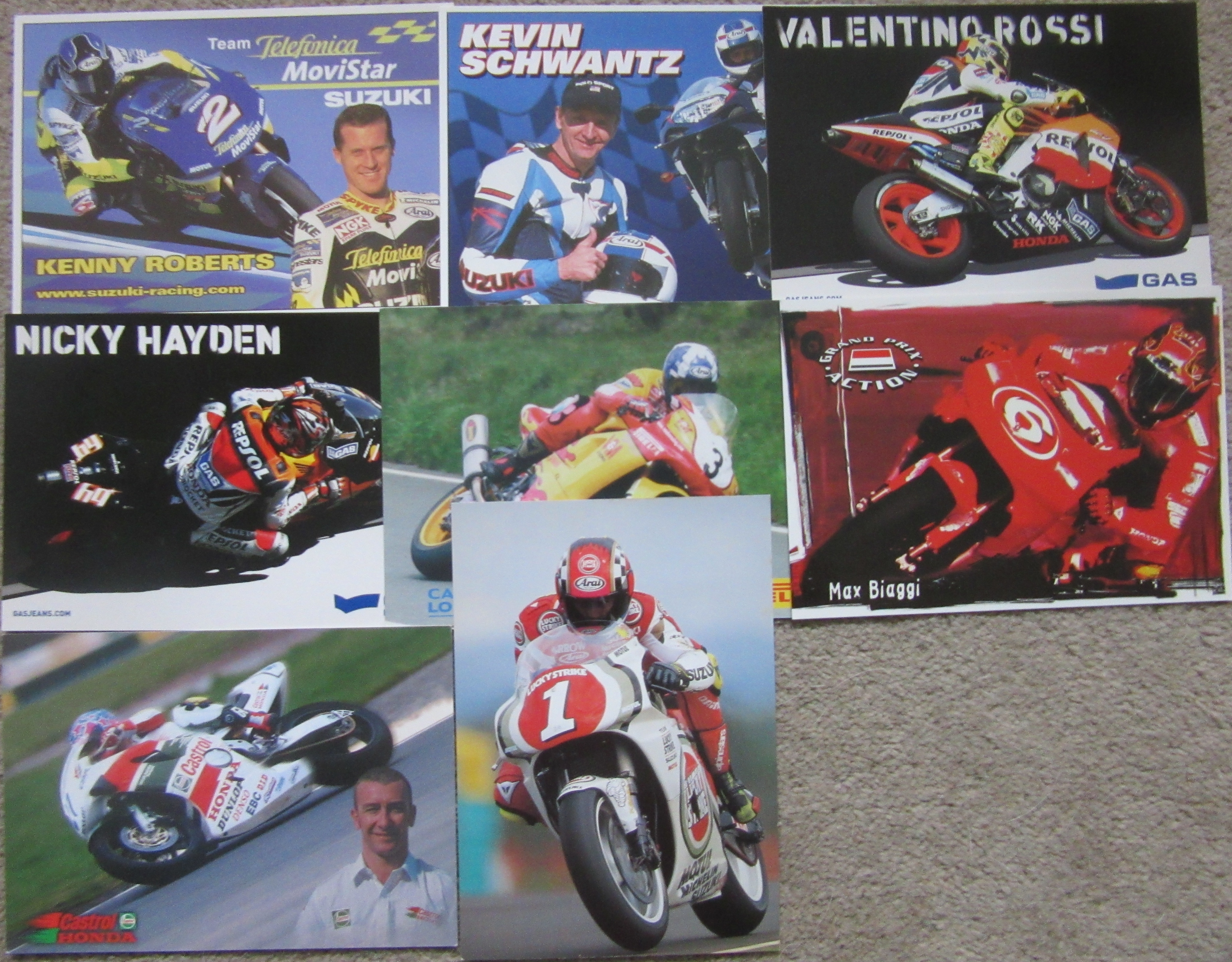 MOTORCYCLE RACING PROGRAMMES & POSTCARDS - Image 3 of 3