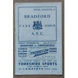 1954/55 BRADFORD P.A. ( PARK AVENUE ) V CHESTERFIELD