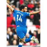 EVERTON - ANDROS TOWNSEND AUTOGRAPHED PHOTO