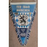 VINTAGE TSV 1860 MUNICH PENNANT