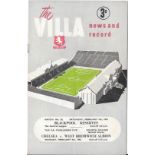 1952-53 CHELSEA V WEST BROMWICH ALBION FA CUP REPLAY AT VILLA PARK
