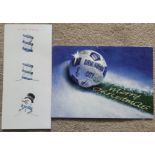 BIRMINGHAM CITY OFFICIAL CHRISTMAS CARDS X 2