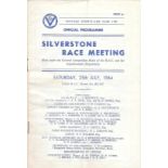 MOTOR RACING - 1964 SILVERSTONE RACE MEETING PROGRAMME