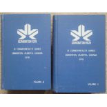 1978 COMMONWEALTH GAMES BOUND VOLUMES OF ALL PROGRAMMES