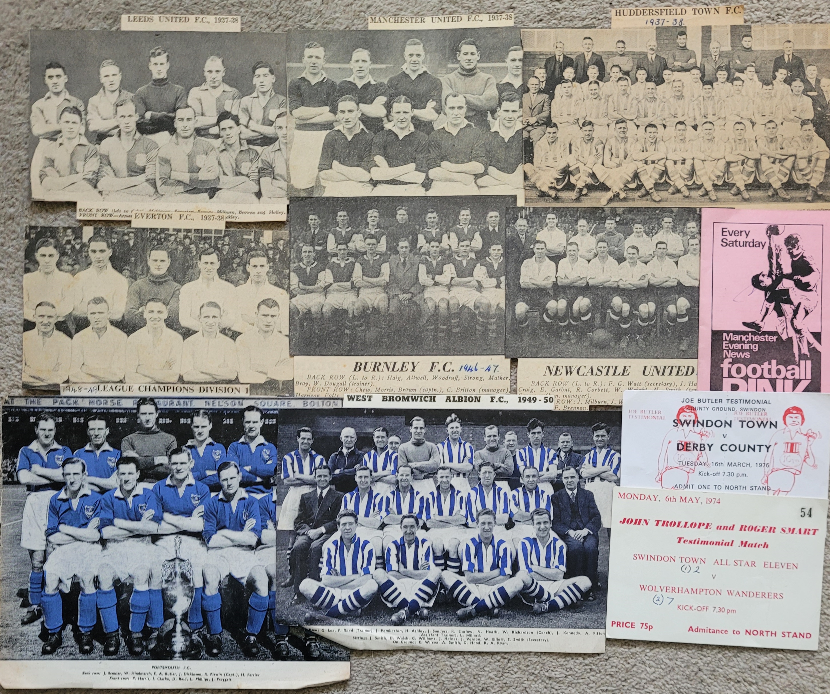 TREASURE TROVE OF FOOTBALL MEMORABILIA - Image 9 of 46