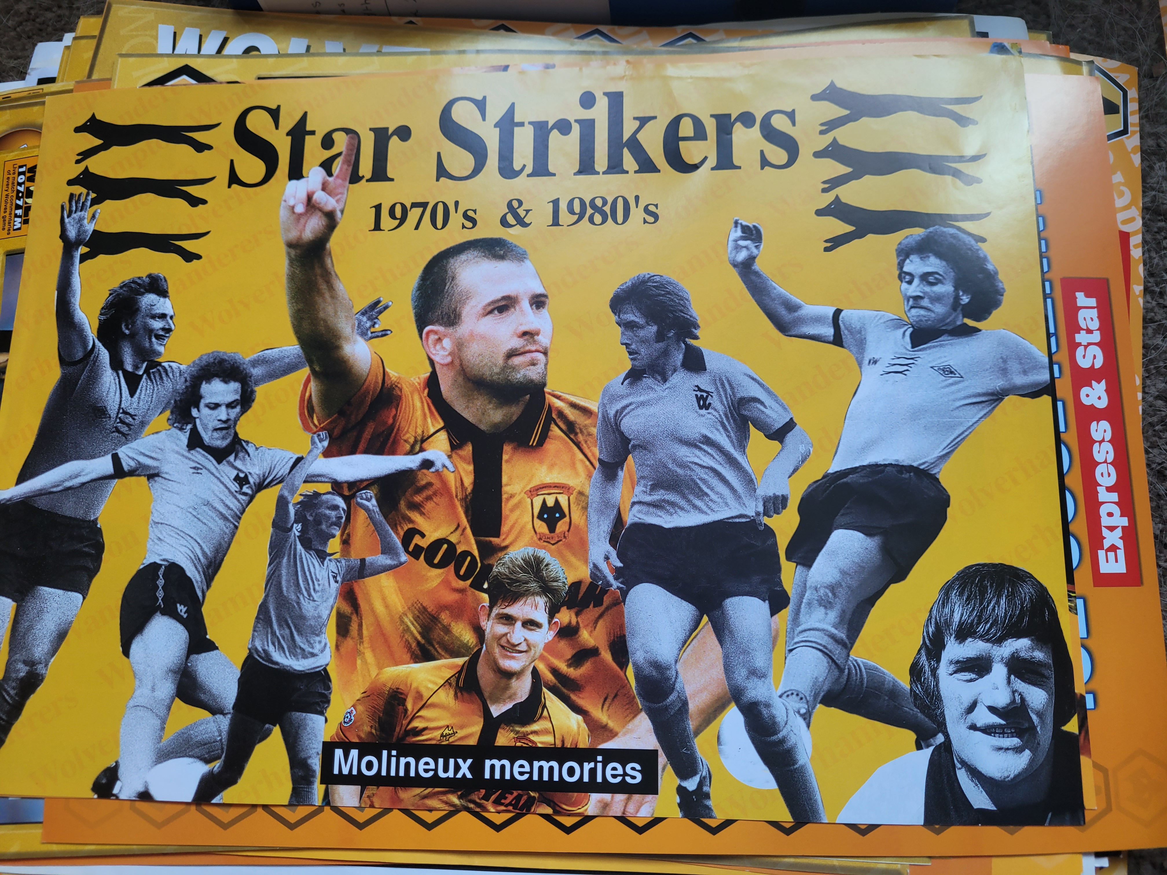 WOLVERHAMPTON WANDERERS COLLECTION OF POSTERS X 400+ - Image 30 of 35