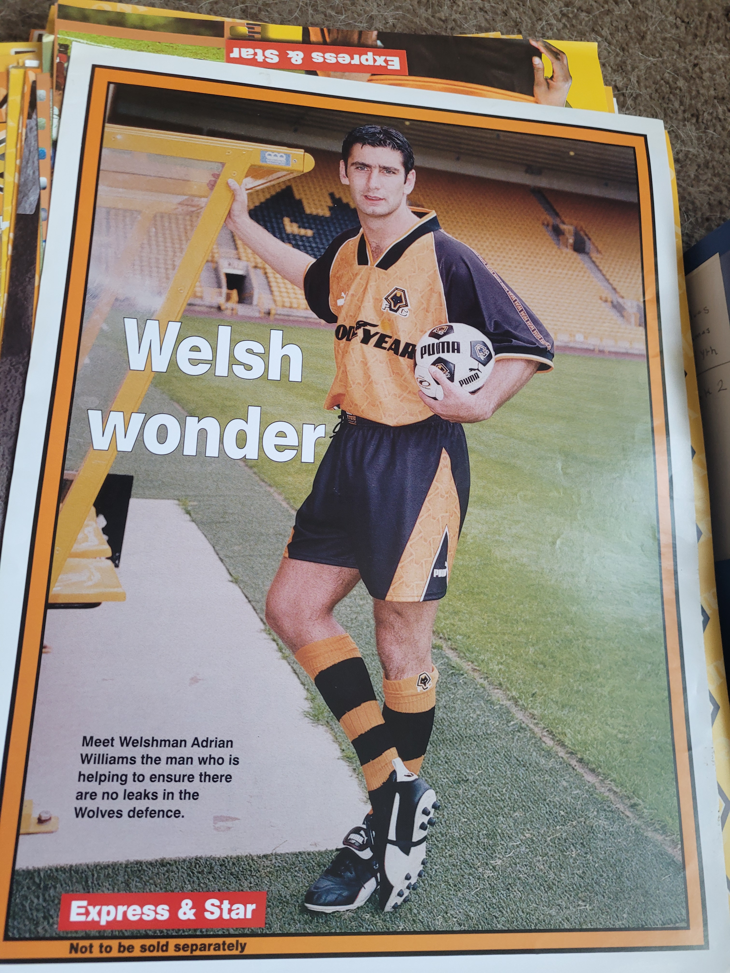 WOLVERHAMPTON WANDERERS COLLECTION OF POSTERS X 400+ - Image 26 of 35