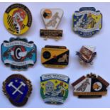 MIXED SPEEDWAY BADGES X 9