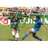 BRAZIL - CLAUDIO TAFFAREL AUTOGRAPHED PHOTO