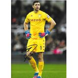 ASTON VILLA - EMILIANO MARTINEZ AUTOGRAPHED PHOTO