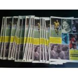 LIVERPOOL V ARSENAL FA CUP SEMI FINAL AT ASTON VILLA X 15 PROGRAMMES