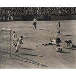 1948-49 FULHAM V BLACKBURN ROVERS ORIGINAL PRESS PHOTO