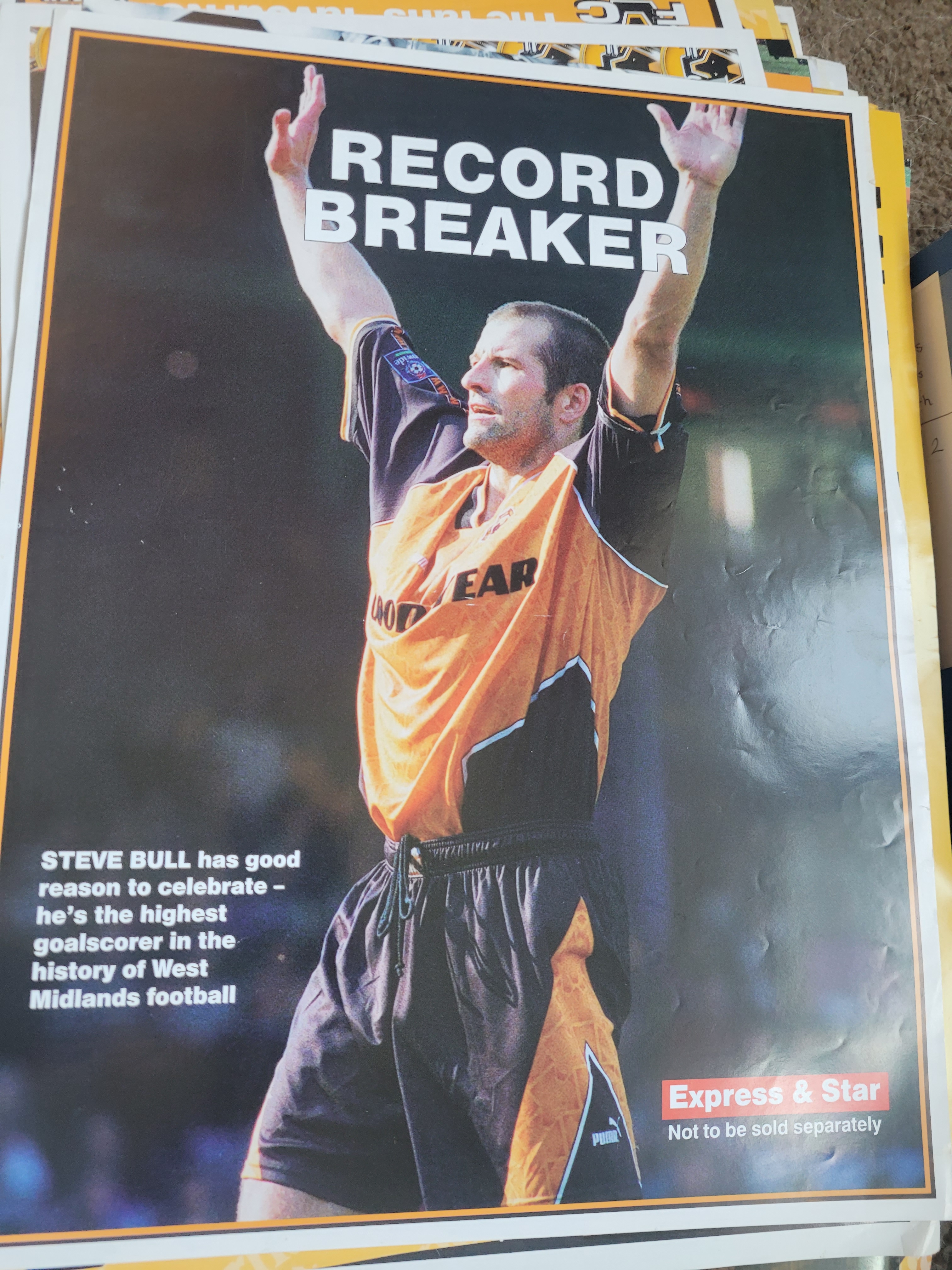 WOLVERHAMPTON WANDERERS COLLECTION OF POSTERS X 400+ - Image 32 of 35