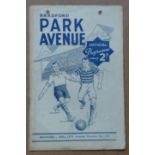 1949/50 BRADFORD P.A. ( PARK AVENUE ) V HULL CITY