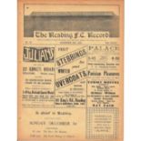 1929-30 READING V WEST BROMWICH ALBION