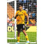 WOLVERHAMPTON WANDERERS - RAUL JIMENEZ AUTOGRAPHED PHOTO