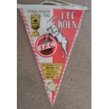 VINTAGE 1 FC KOLN PENNANT