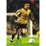 MANCHESTER UNITED - DANNY WEBBER AUTOGRAPHED PHOTO