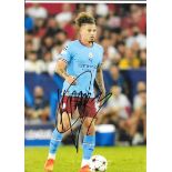 MANCHESTER CITY - KALVIN PHILLIPS AUTOGRAPHED PHOTO