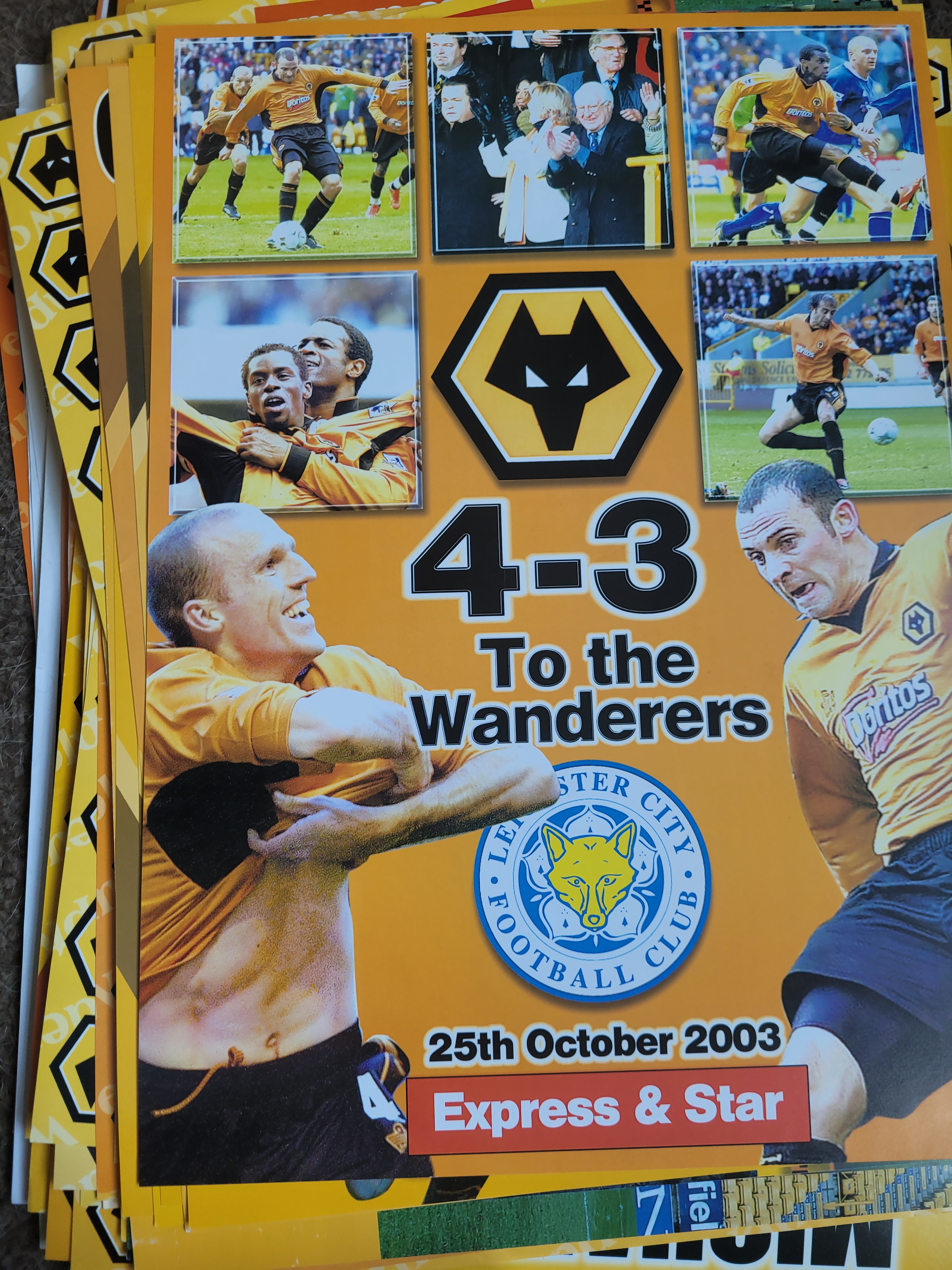 WOLVERHAMPTON WANDERERS COLLECTION OF POSTERS X 400+ - Image 10 of 35