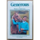 HORSE RACING - MARCUS ARMYTAGE HAND SIGNED GENEROUS