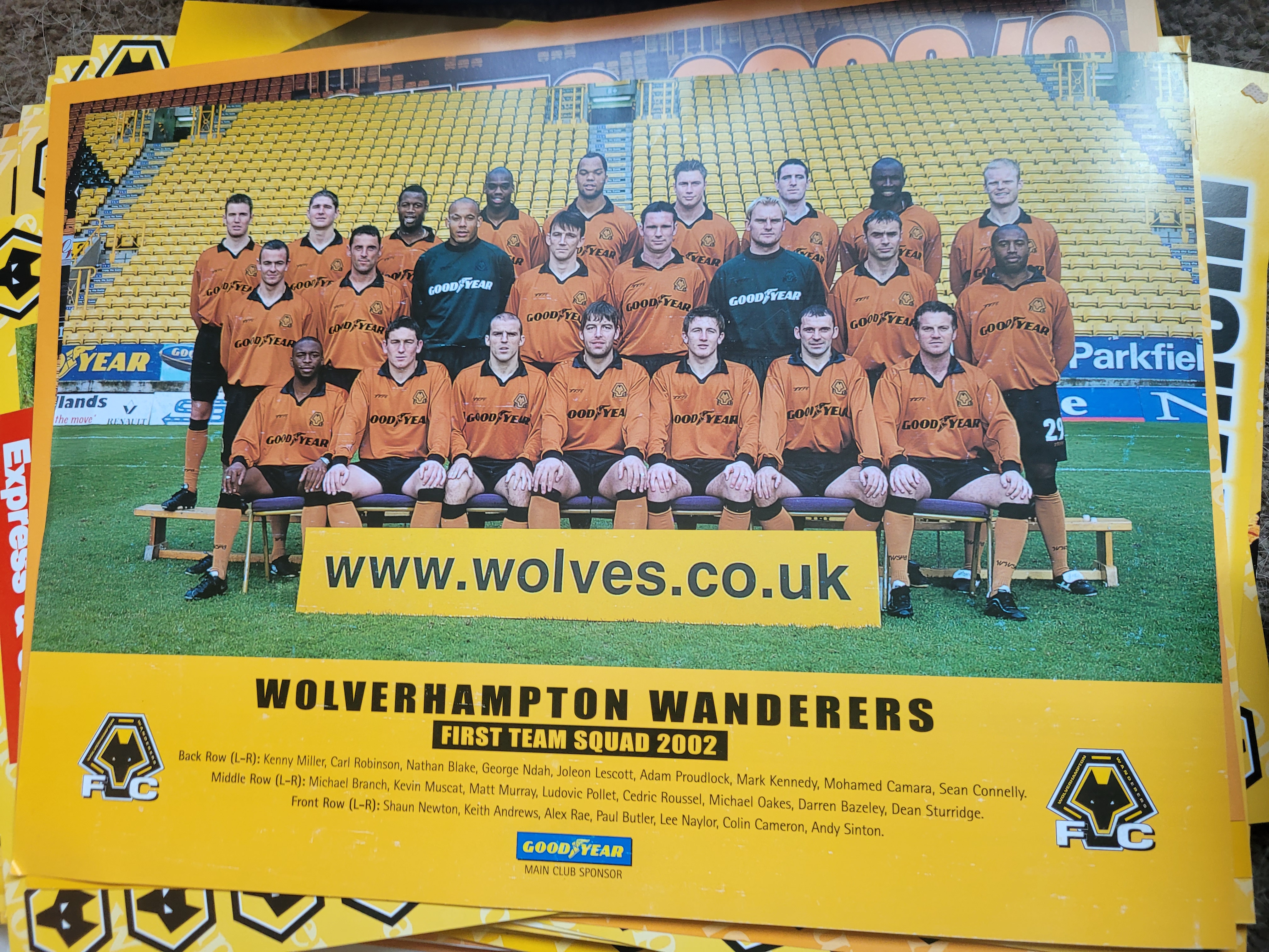 WOLVERHAMPTON WANDERERS COLLECTION OF POSTERS X 400+ - Image 9 of 35