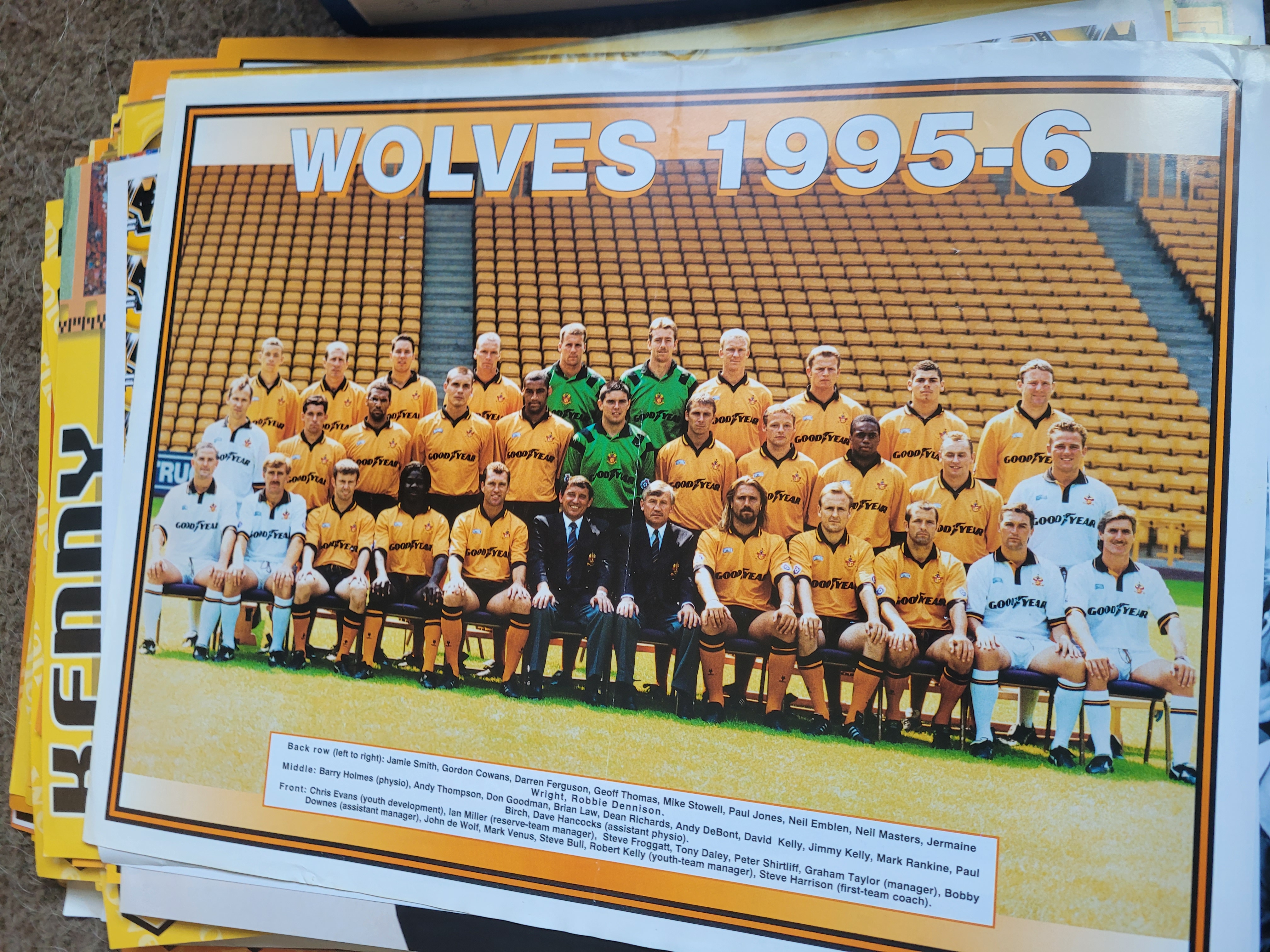 WOLVERHAMPTON WANDERERS COLLECTION OF POSTERS X 400+ - Image 17 of 35