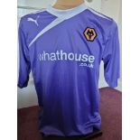 WOLVERHAMPTON WANDERERS 2013-14 REPLICA AWAY SHIRT