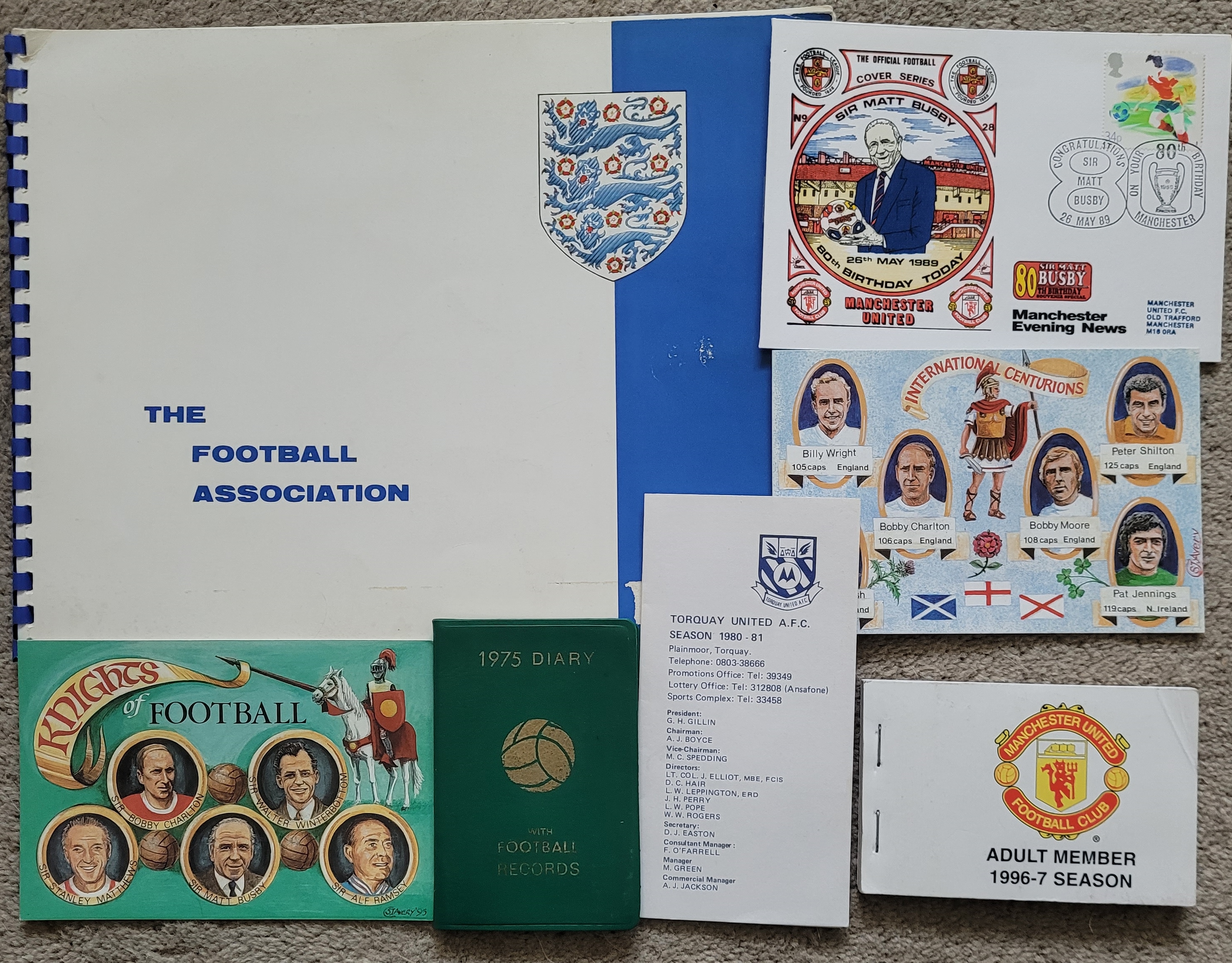 TREASURE TROVE OF FOOTBALL MEMORABILIA - Image 8 of 46