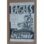 SPEEDWAY - 1953 Q/R SCOTTISH RIDERS C/S @ MOTHERWELL LANARKSHIRE