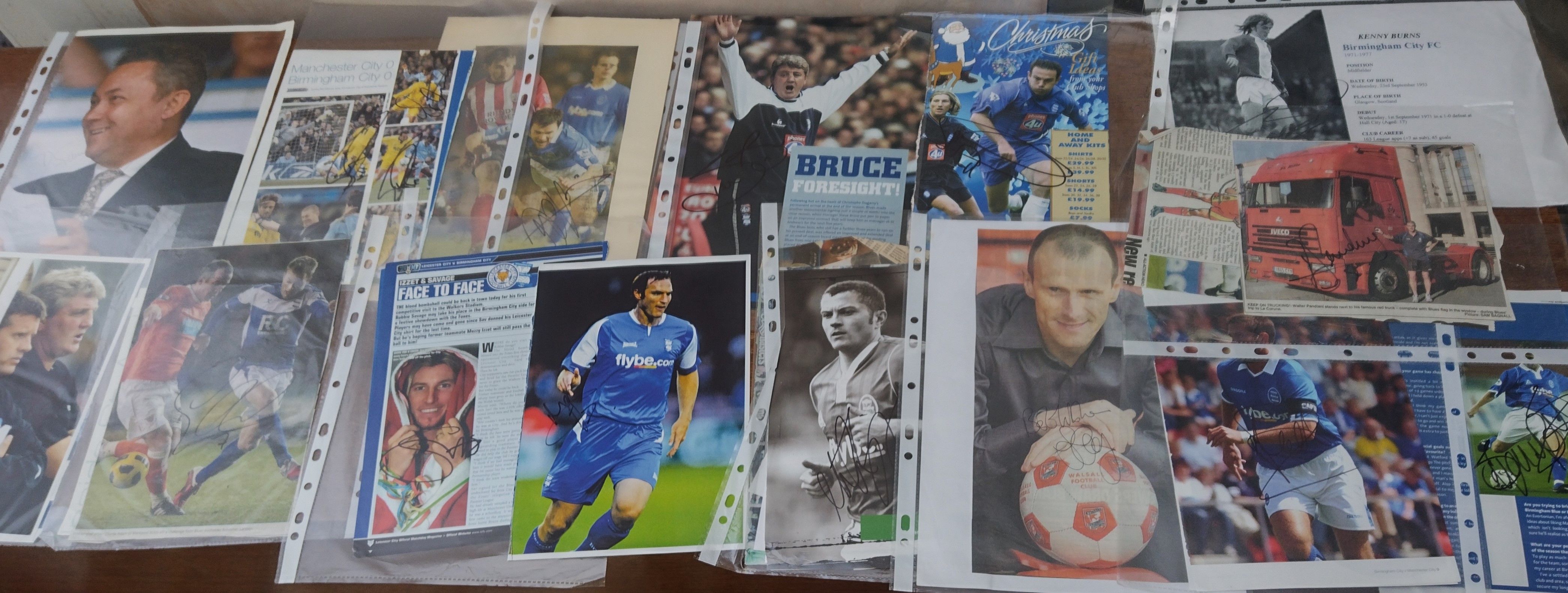 BIRMINGHAM CITY AUTOGRAPHS 1200 PLUS