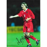 WALES - ROBBIE SAVAGE AUTOGRAPHED PHOTO