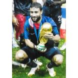 FRANCE - NABIL FEKIR AUTOGRAPHED PHOTO